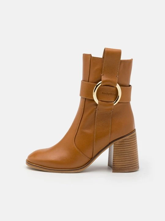 Zdjęcie produktu Botki See By Chloé brązowy
