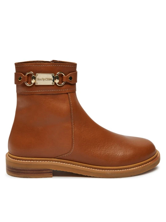 Zdjęcie produktu Botki See By Chloé Signature SB43034A Brązowy