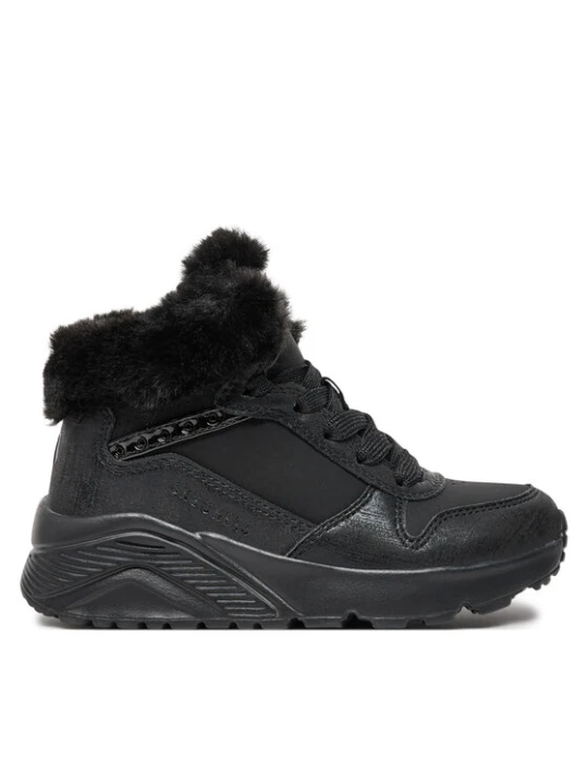 Zdjęcie produktu Botki Skechers Uno Lite - Comfurt Collar 310396L / BBK Czarny