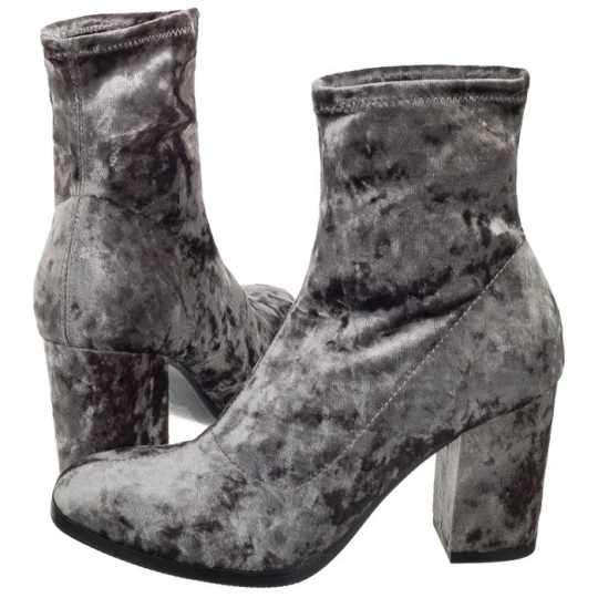 Zdjęcie produktu Botki Srebrne 9-25306-21 937 Silver Velvet (CP118-b) Caprice