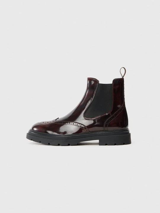 Zdjęcie produktu Botki Steve Madden ciemnoczerwony