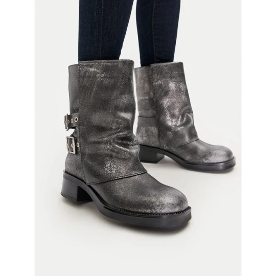 Zdjęcie produktu Botki Steve Madden Bonfire SM11003415 Srebrny