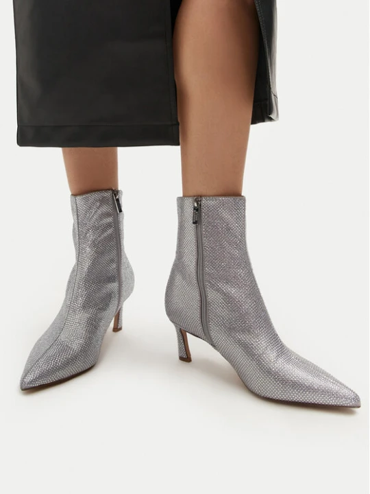 Zdjęcie produktu Botki Steve Madden Lulah-R SM11003281 Srebrny