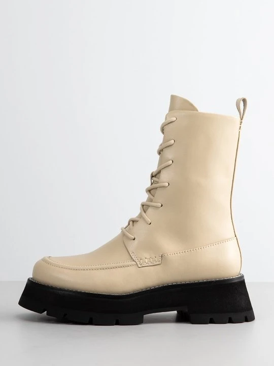 Zdjęcie produktu Botki sznurowane 3.1 phillip lim mleczny