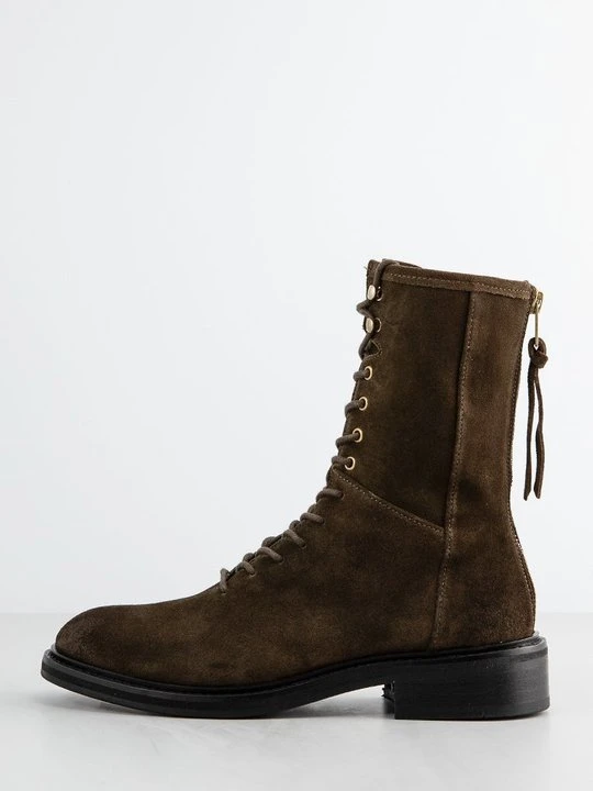 Zdjęcie produktu Botki sznurowane AllSaints khaki