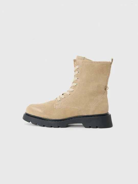 Zdjęcie produktu Botki sznurowane Anna Field Wide Fit By Zalando beżowy