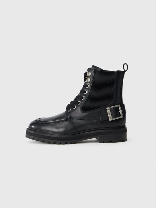 Zdjęcie produktu Botki sznurowane Barbour czarny