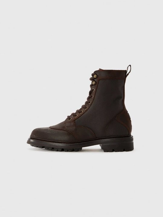 Zdjęcie produktu Botki sznurowane Belstaff oliwkowy