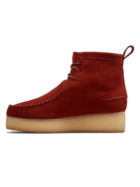 Zdjęcie produktu Botki sznurowane Clarks czerwony