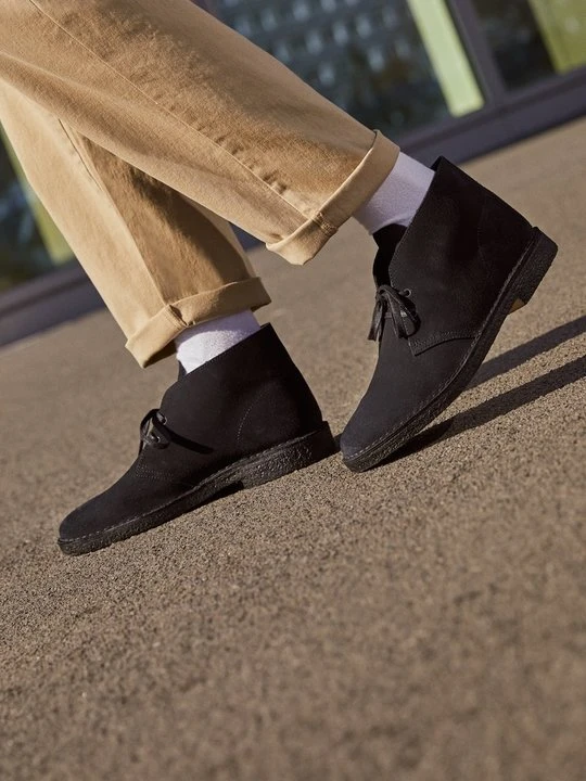 Zdjęcie produktu Botki sznurowane Clarks czarny