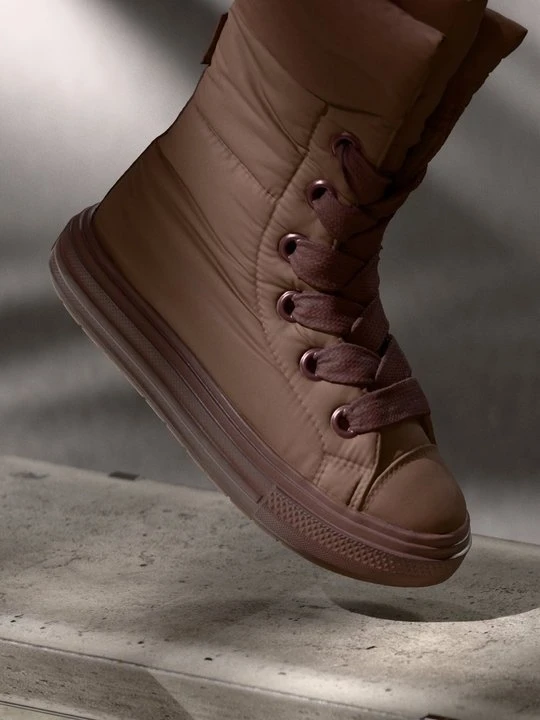 Zdjęcie produktu Botki sznurowane Converse brązowy