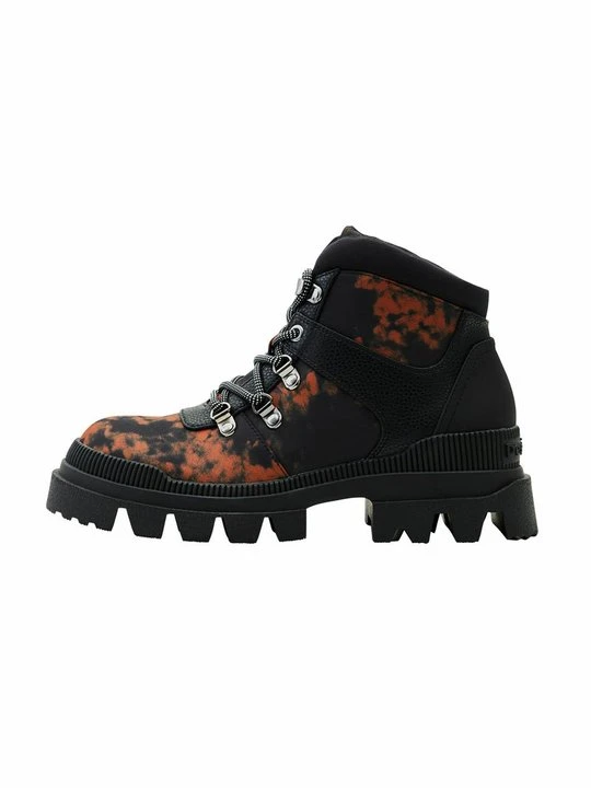 Zdjęcie produktu Botki sznurowane Desigual czarny