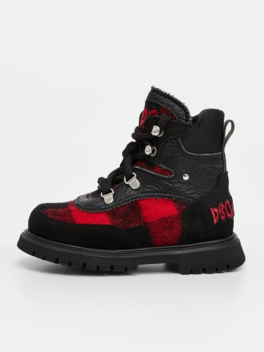 Zdjęcie produktu Botki sznurowane Dsquared2 czarny