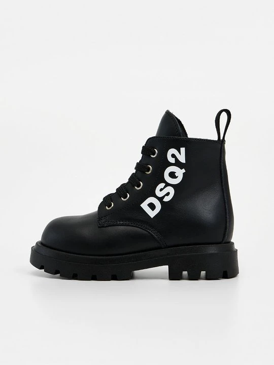 Zdjęcie produktu Botki sznurowane Dsquared2 czarny