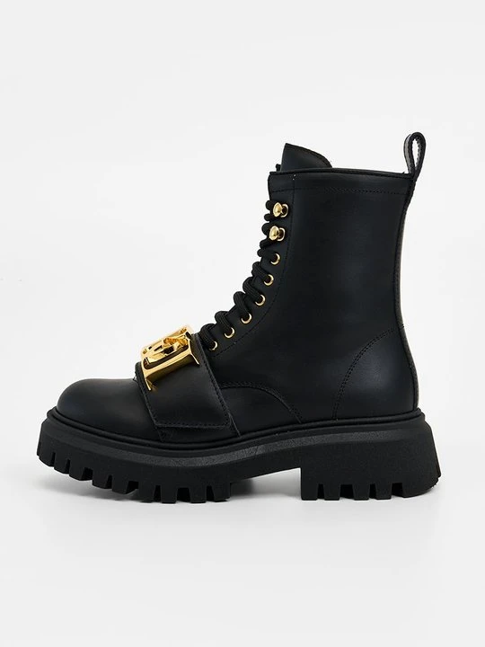 Zdjęcie produktu Botki sznurowane Dsquared2 czarny