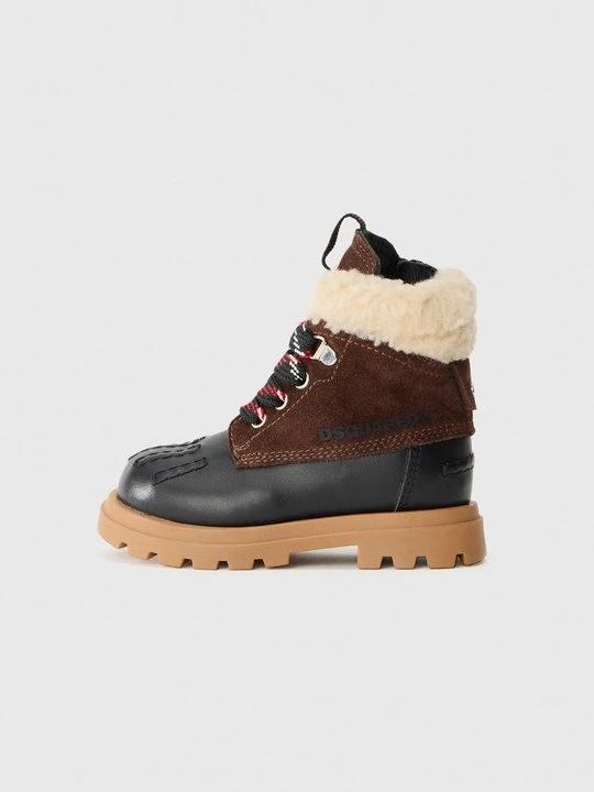 Zdjęcie produktu Botki sznurowane Dsquared2 czarny