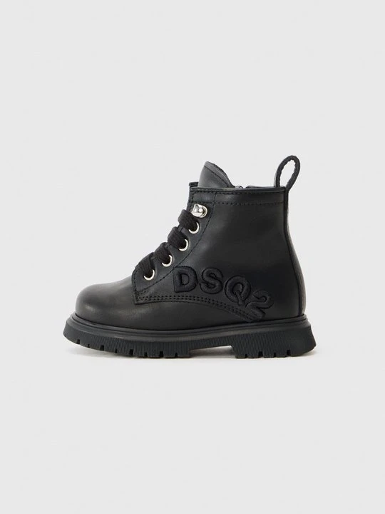 Zdjęcie produktu Botki sznurowane Dsquared2 czarny