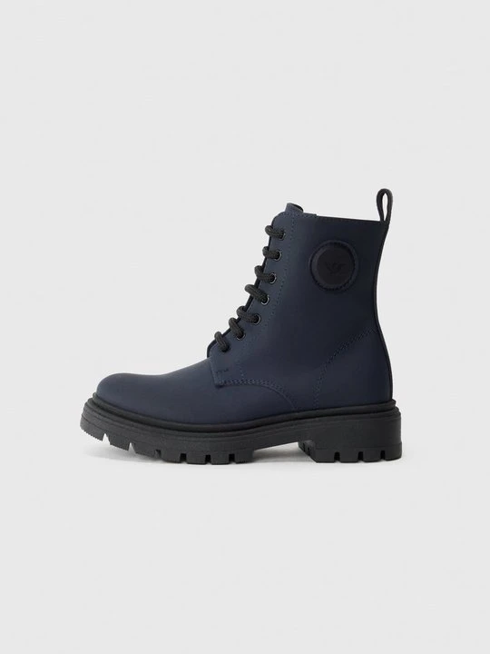 Zdjęcie produktu Botki sznurowane Emporio Armani antracytowy