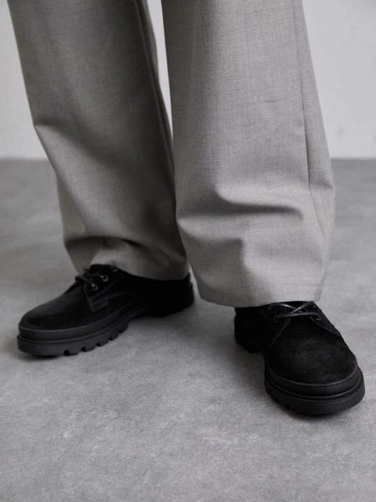 Zdjęcie produktu Botki sznurowane Filling Pieces czarny