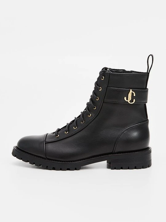 Zdjęcie produktu Botki sznurowane Jimmy Choo czarny
