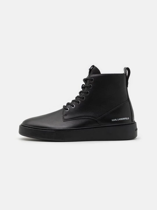 Zdjęcie produktu Botki sznurowane KARL LAGERFELD czarny