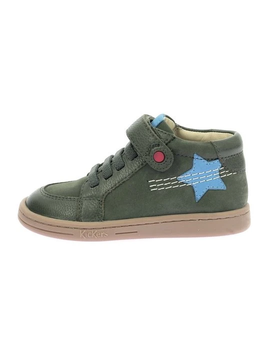 Zdjęcie produktu Botki sznurowane Kickers khaki