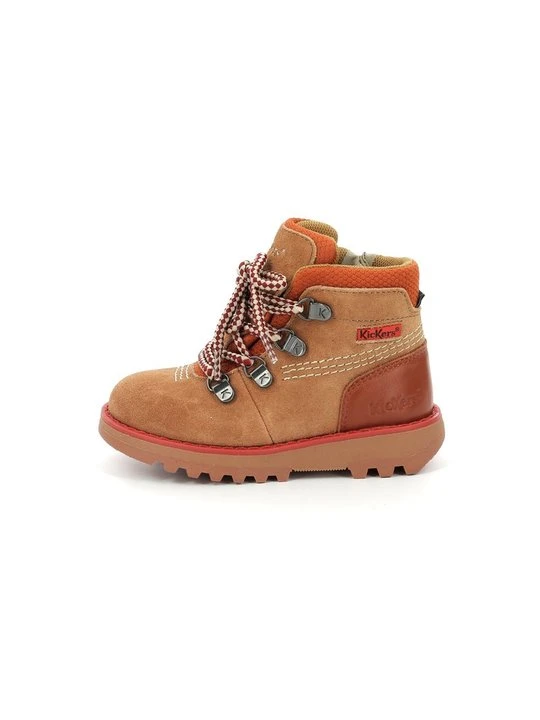 Zdjęcie produktu Botki sznurowane Kickers wielbłądzi