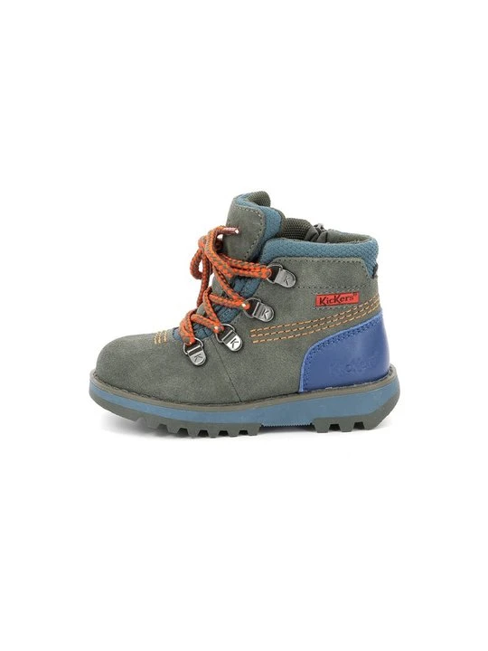 Zdjęcie produktu Botki sznurowane Kickers khaki