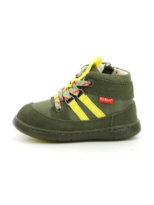 Zdjęcie produktu Botki sznurowane Kickers khaki