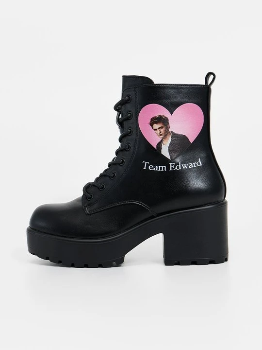 Zdjęcie produktu Botki sznurowane Koi Footwear czarny