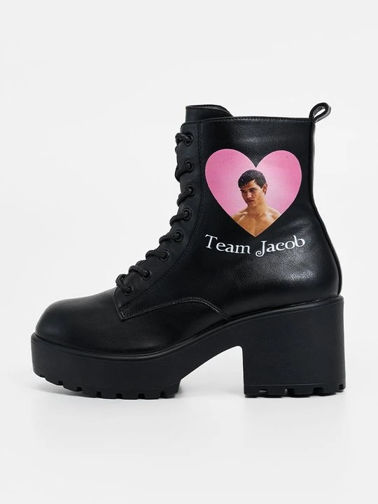 Zdjęcie produktu Botki sznurowane Koi Footwear czarny