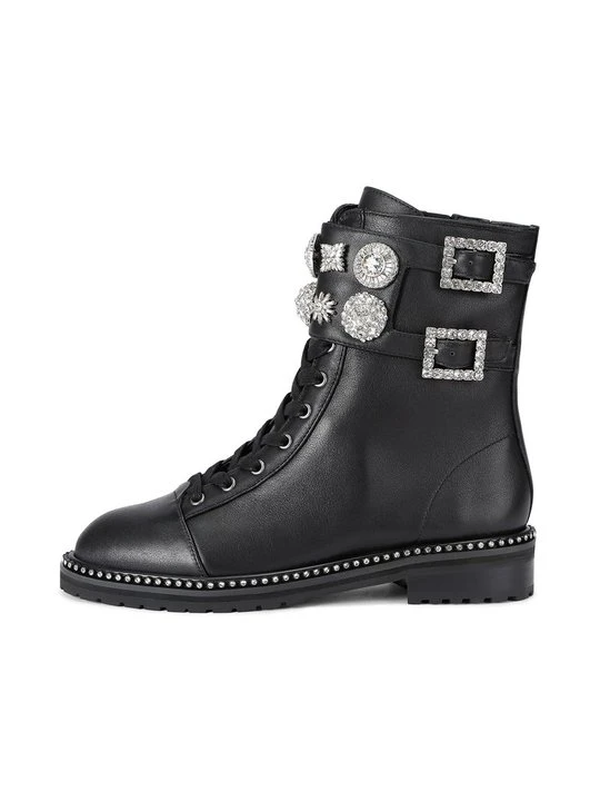 Zdjęcie produktu Botki sznurowane Kurt Geiger czarny
