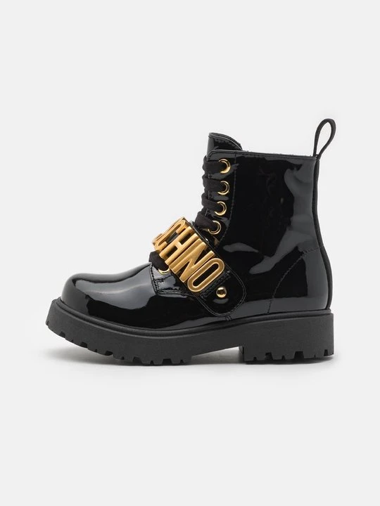 Zdjęcie produktu Botki sznurowane MOSCHINO czarny
