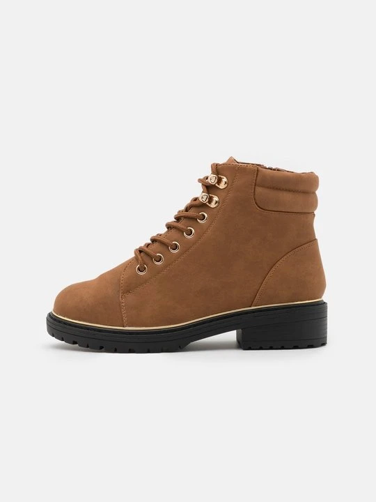 Zdjęcie produktu Botki sznurowane New Look tan