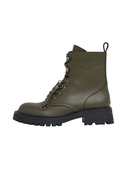Zdjęcie produktu Botki sznurowane Pepe Jeans khaki