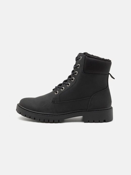 Zdjęcie produktu Botki sznurowane Pier One By Zalando czarny