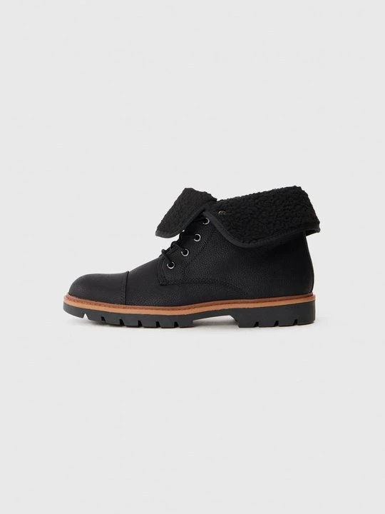 Zdjęcie produktu Botki sznurowane Pier One By Zalando czarny