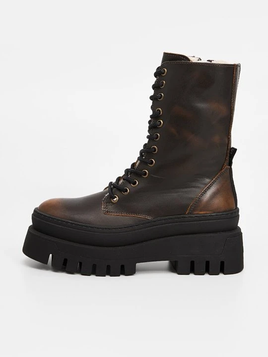 Zdjęcie produktu Botki sznurowane Steve Madden brązowy