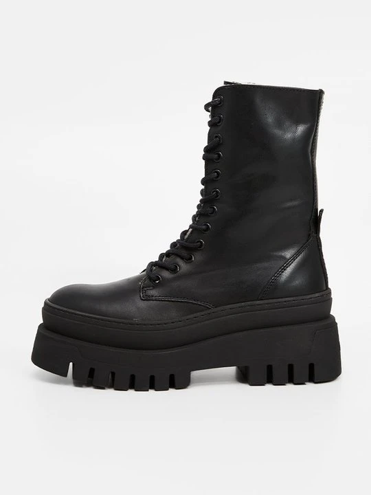Zdjęcie produktu Botki sznurowane Steve Madden czarny