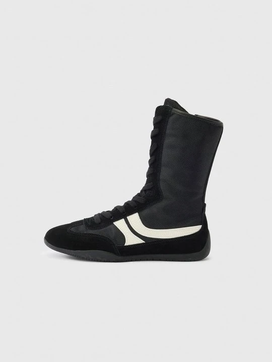 Zdjęcie produktu Botki sznurowane Steve Madden czarny
