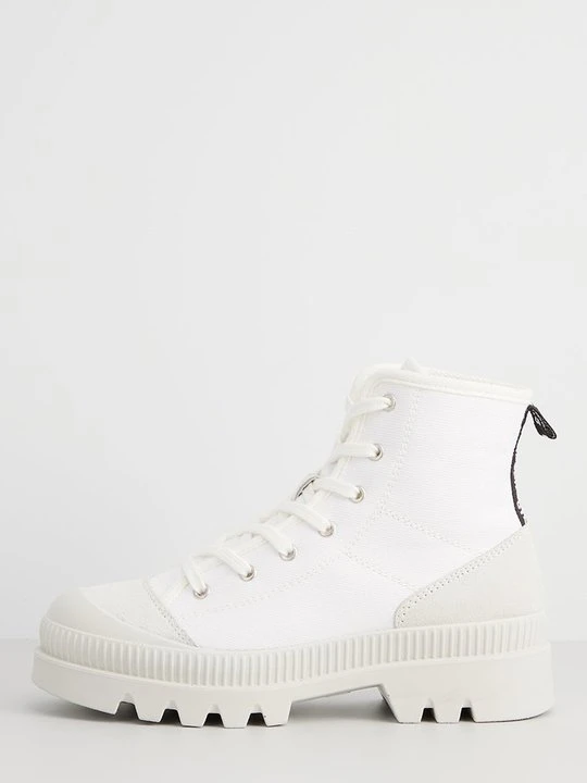 Zdjęcie produktu Botki sznurowane Steve Madden biały