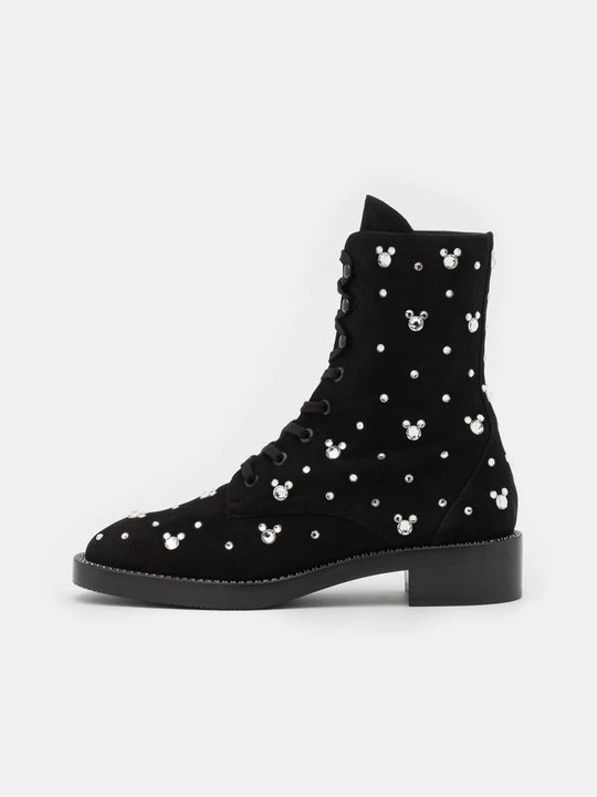 Zdjęcie produktu Botki sznurowane Stuart Weitzman czarny