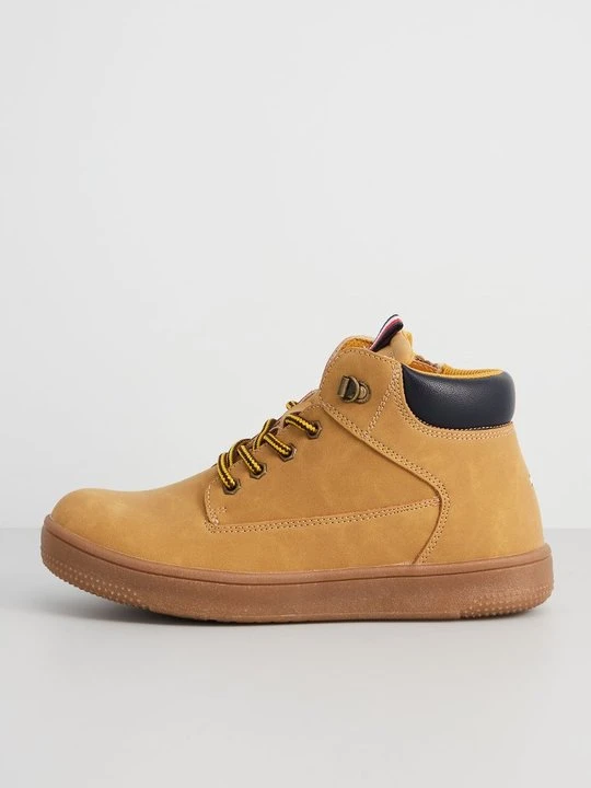 Zdjęcie produktu Botki sznurowane Tommy Hilfiger ochra