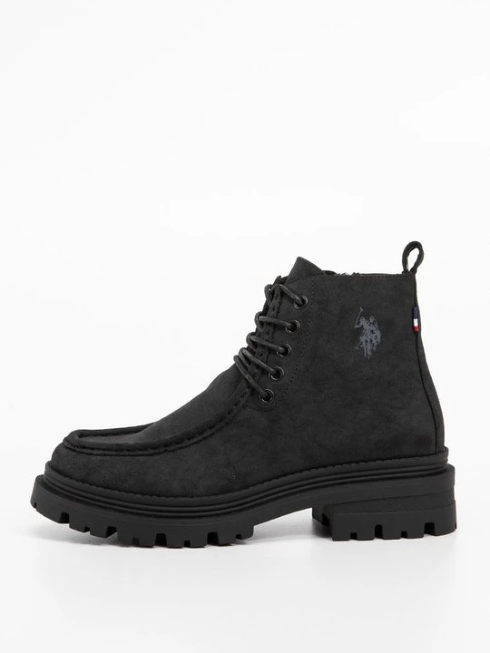 Zdjęcie produktu Botki sznurowane U.S. POLO ASSN. czarny
