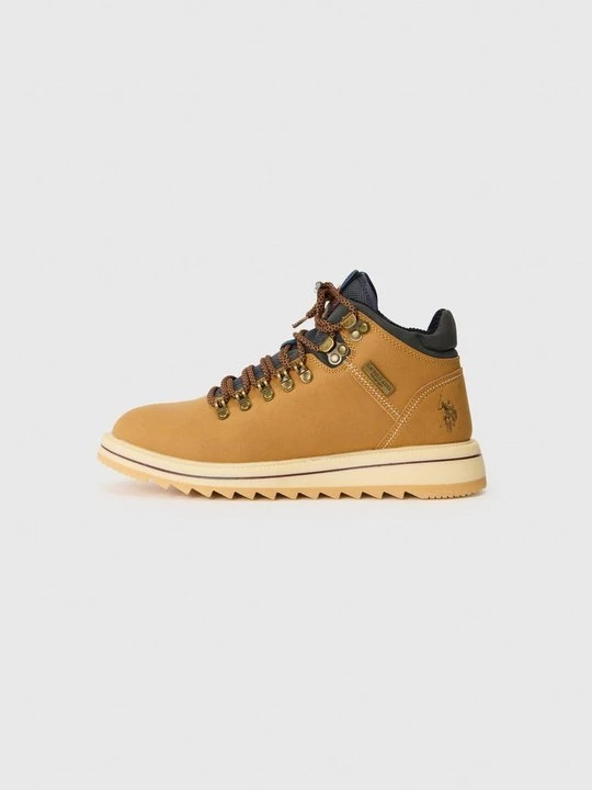 Zdjęcie produktu Botki sznurowane U.S. POLO ASSN. jasny brąz