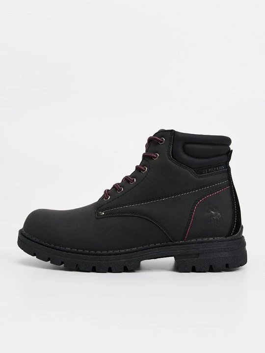 Zdjęcie produktu Botki sznurowane U.S. POLO ASSN. czarny