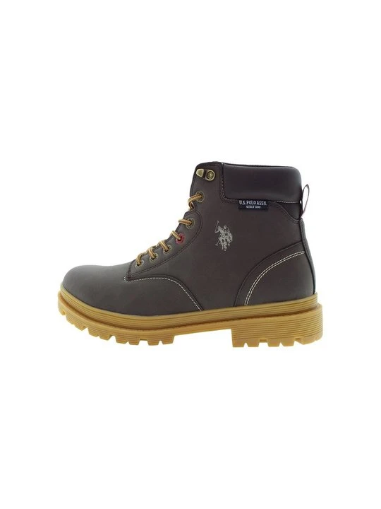 Zdjęcie produktu Botki sznurowane U.S. POLO ASSN. ciemnobrązowy