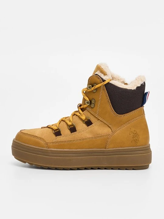Zdjęcie produktu Botki sznurowane U.S. POLO ASSN. tan