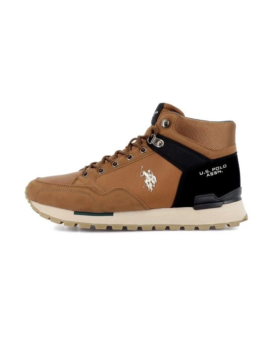 Zdjęcie produktu Botki sznurowane U.S. POLO ASSN. koniakowy