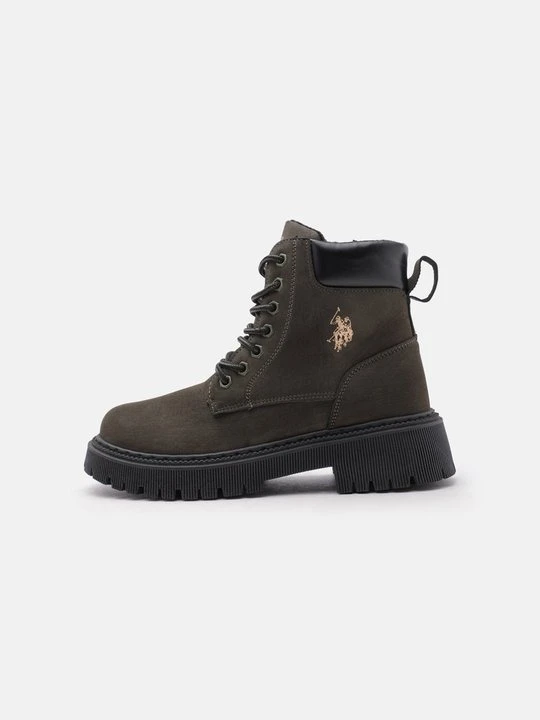 Zdjęcie produktu Botki sznurowane U.S. POLO ASSN. oliwkowy